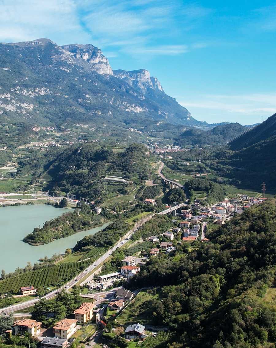 padergnone trentino paesaggio